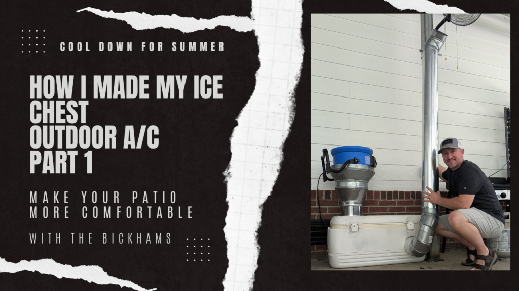 How I made my Ice chest AC Youtube Thumbnail