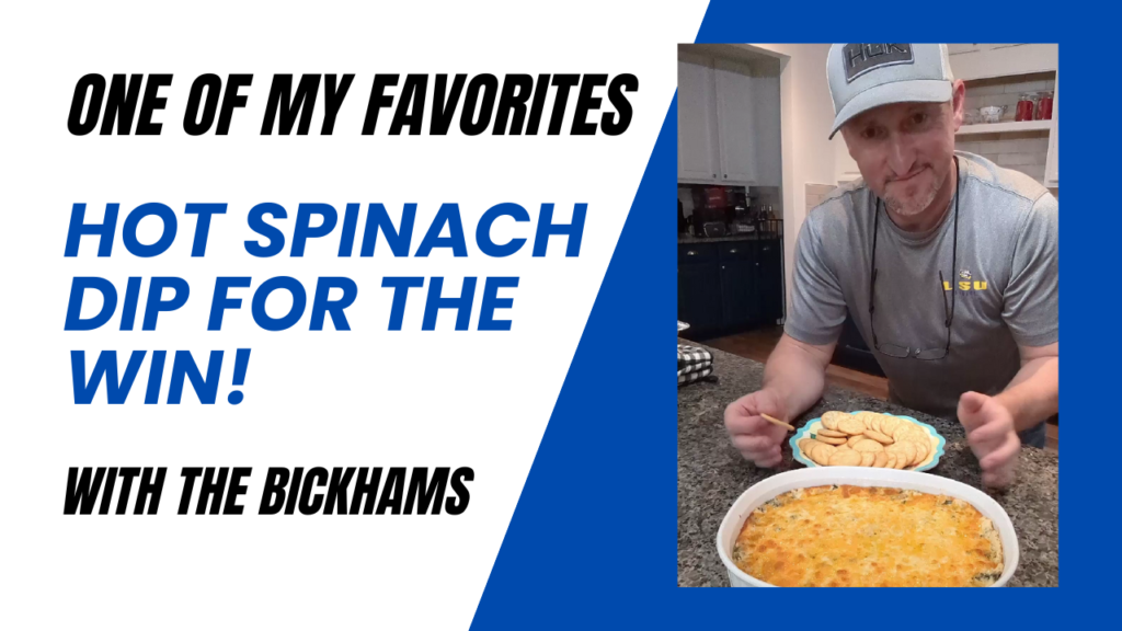 Hot Spinach Dip made easy YouTube Thumbnail