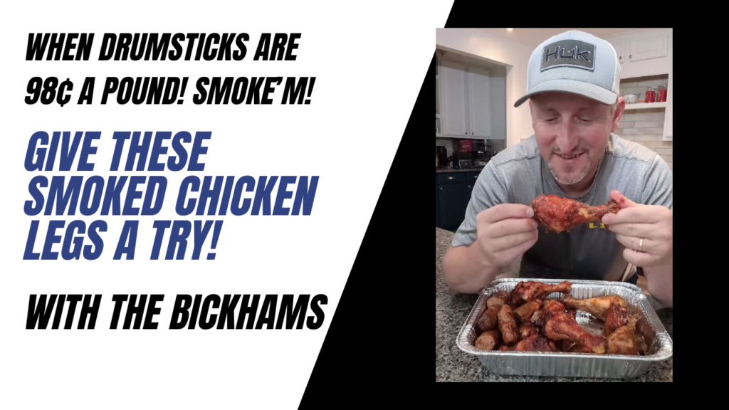 Smoked Drumsticks for the win! YouTube Thumbnail